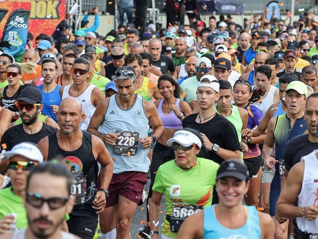 Corredores se preparan para el Caracas Rock