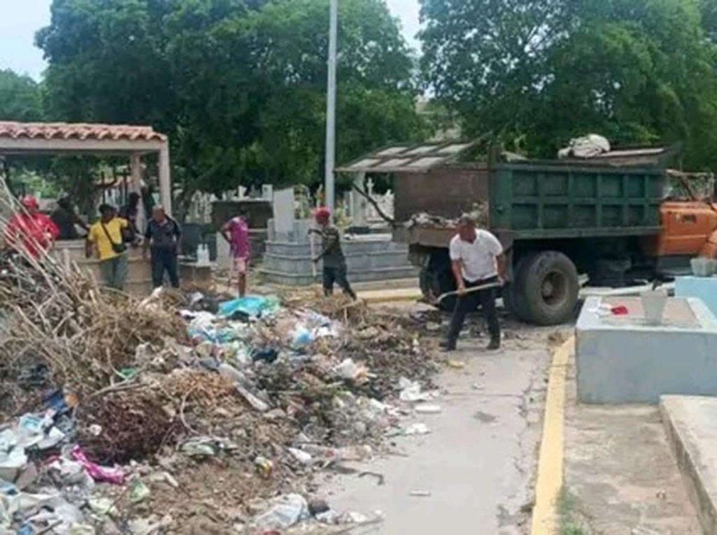 Despliegan jornadas de limpieza en cementerios de Cumaná