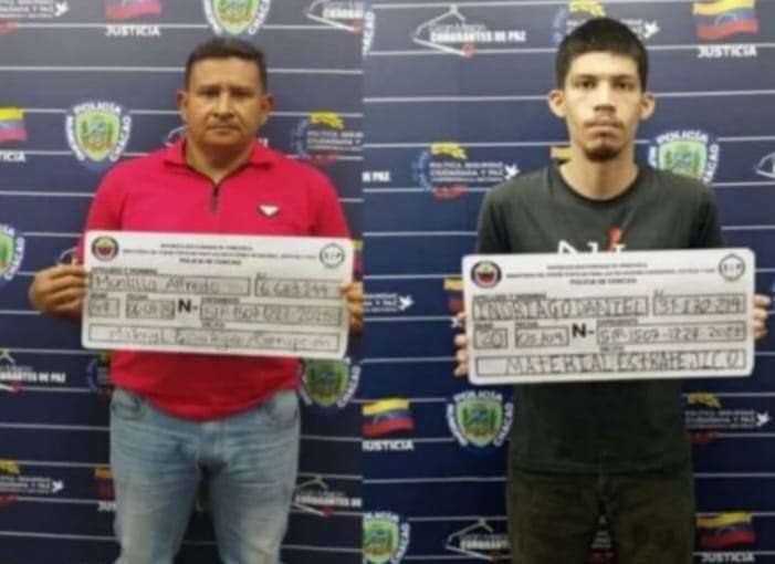 Detenidos e imputados dos funcionarios por robo de cobre