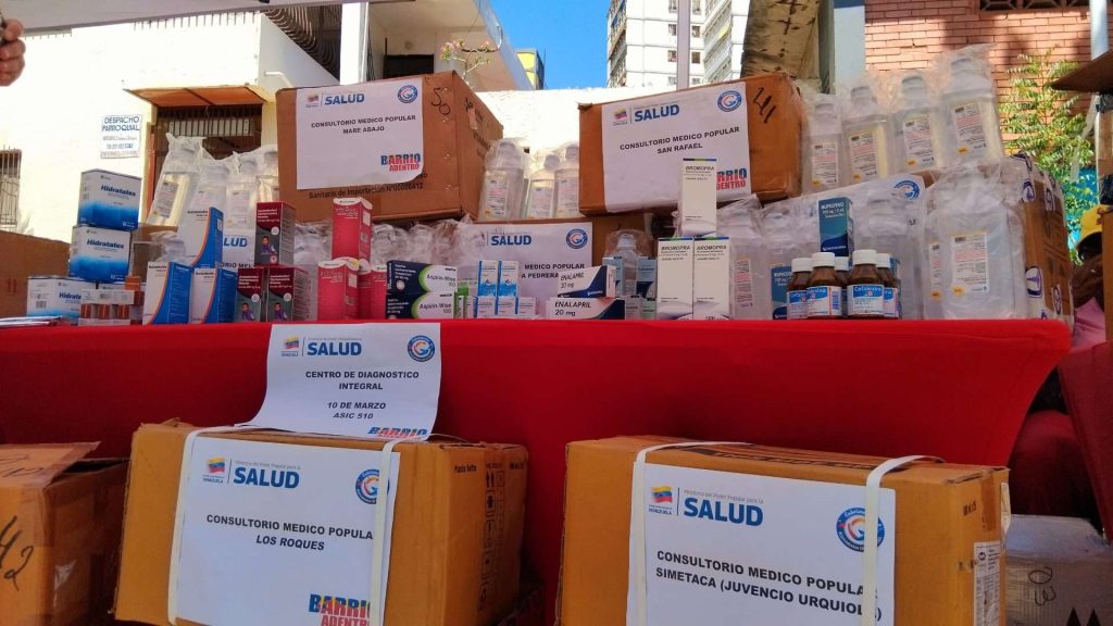 Distribuyen más de 90 mil medicinas a la red ambulatoria de La Guaira