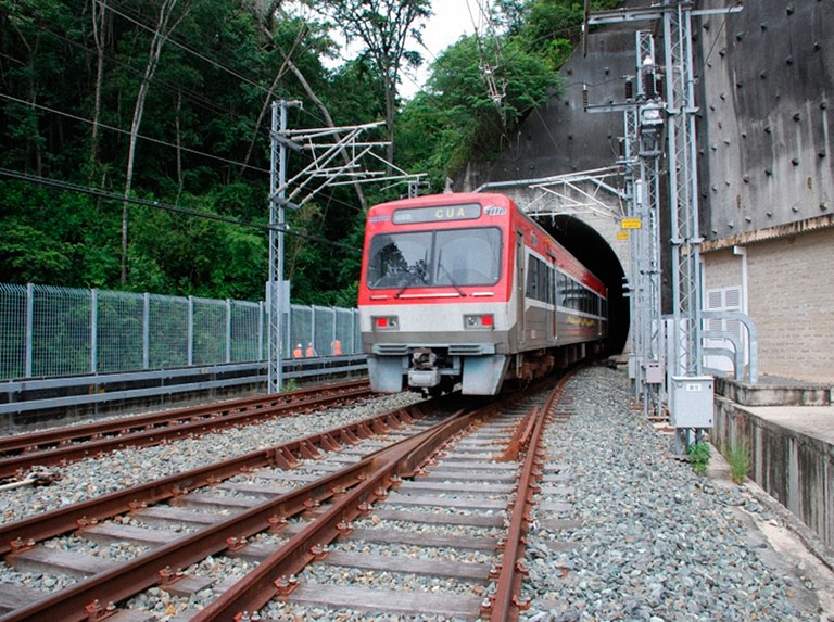 El ferro activó hoy vía única temporal por trabajos