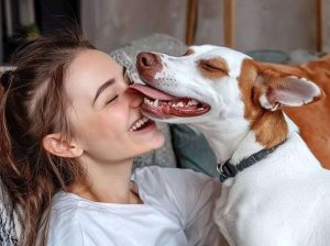 El lamido de los perros también se da por estrés