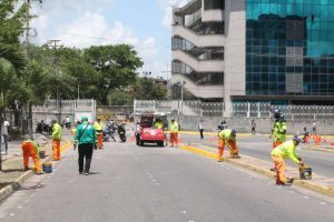 En Guarenas activan plan de demarcación de las vías principales