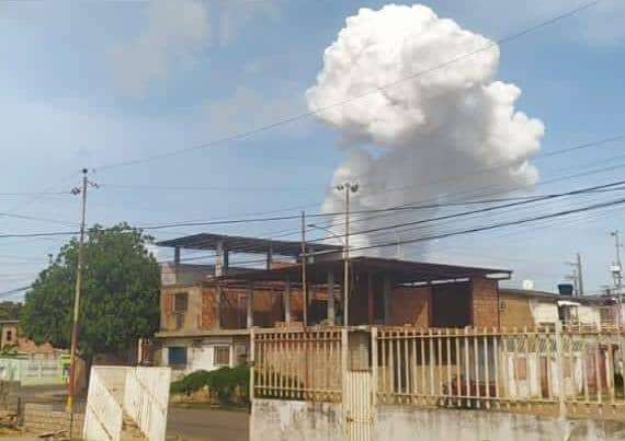 Explotó fábrica de fuegos artificiales en Maracaibo