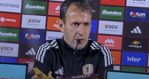 Batista pide disculpas al pueblo venezolano tras derrota de la Vinotinto ante Colombia 'Es un momento muy duro'