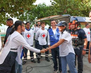 Firman convenio con la Cruz Roja, Min Educación y Protección Civil para capacitar sobre riesgos