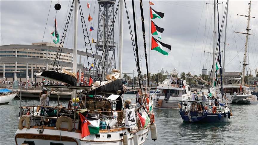 Flotilla con ayuda para Gaza denuncia ataque de Israel en Túnez