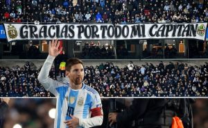 Leo Messi hizo dos goles en su despedida y la Argentina brilló con un 3-0 ante La Vinotinto