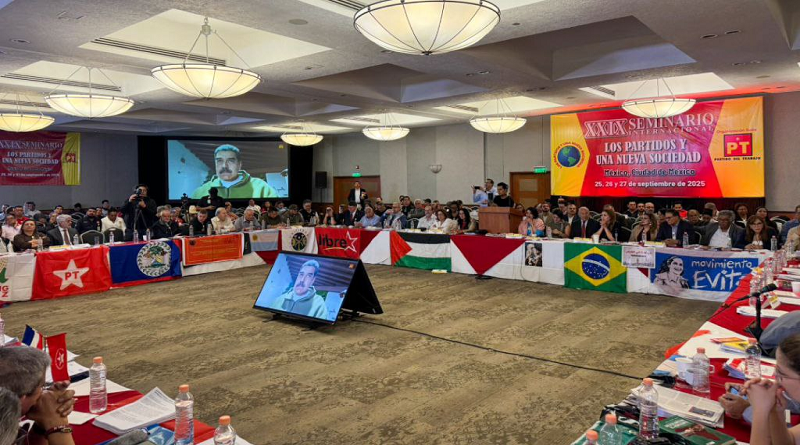 Maduro participó en el XXIX Seminario Internacional: Los partidos y una nueva sociedad