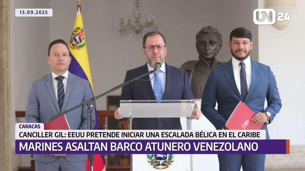 Marines de EEUU asaltan barco venezolano