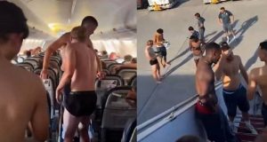 Jugadores del AS Mónaco quedaron en ropa interior tras insólito incidente en un avión previo al partido de Champions