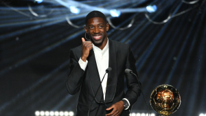 Ousmane Dembélé se lleva el Balón de Oro 2025