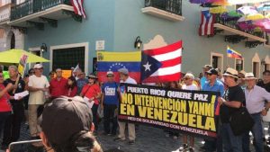 Protestan en Puerto Rico ante aumento presencia militar de EEUU
