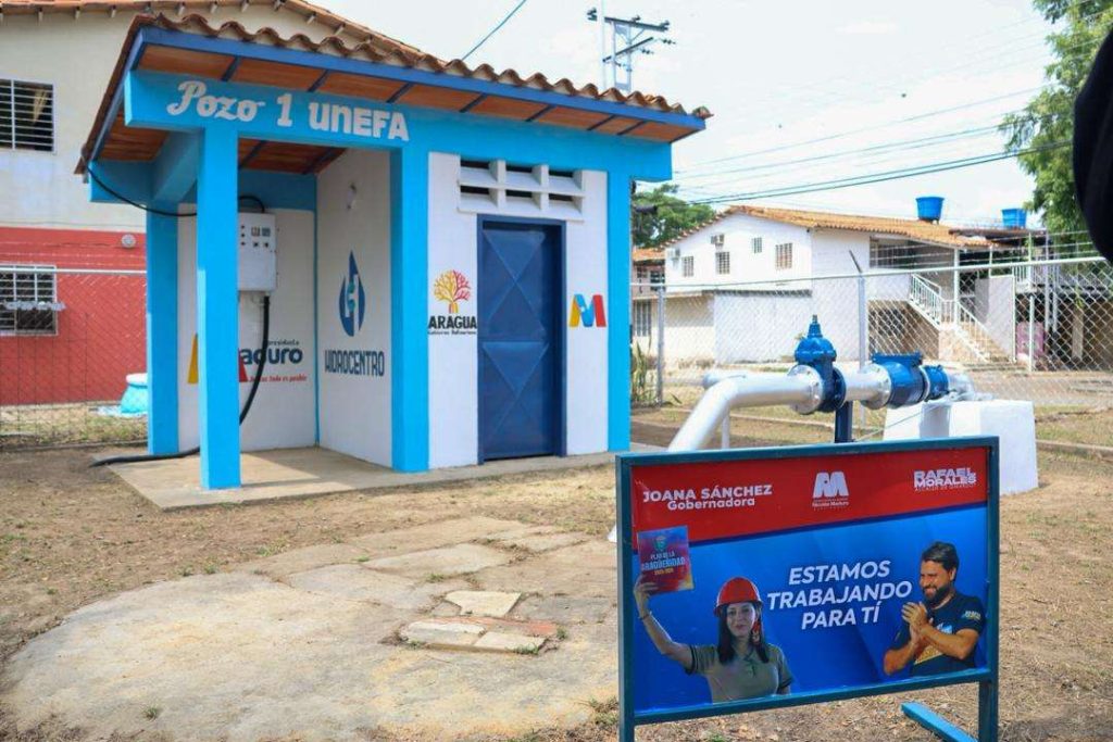 Reinauguración de pozo favorece a más de 2 mil familias en Maracay 