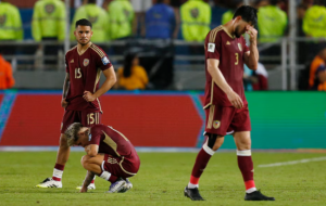 Noche amarga para la Vinotinto pierde por goleada y queda eliminada