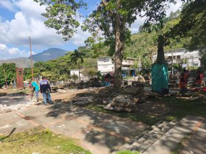 Transforman el parque que llevará el nombre de JGH en Trujillo