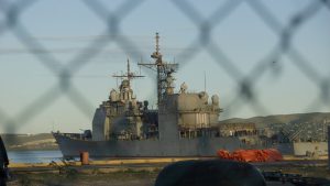 Llegó a Puerto Rico el USS Lake Erie para reforzar despliegue militar en el Caribe
