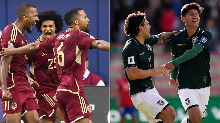 Venezuela y Bolivia lucharán por la última plaza para ir al Mundial