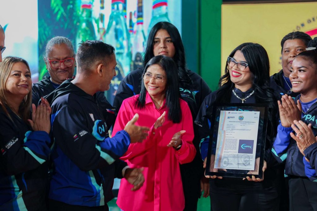 Vicepresidenta Rodríguez destaca impulso a la propiedad intelectual