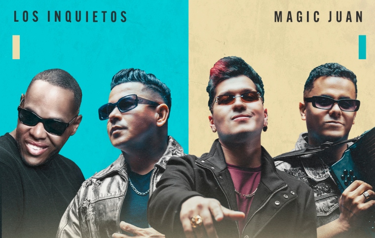 Los Inquietos del Vallenato y Magic Juan unen fuerzas para reinventar la música con “Se fue la tristeza”