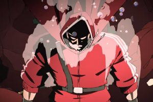 Sanda (2025), crítica. Una divertidísima distopia navideña con un Papa Noel que reparte regalos y puñetazos a partes iguales