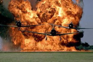 "La metralla volaba por todas partes"