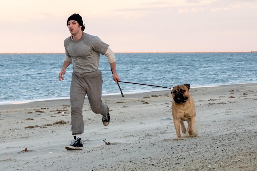 El biopic sobre Sylvester Stallone muestra su primera imagen oficial. ‘I Play Rocky’ ha encontrado a un protagonista a la altura