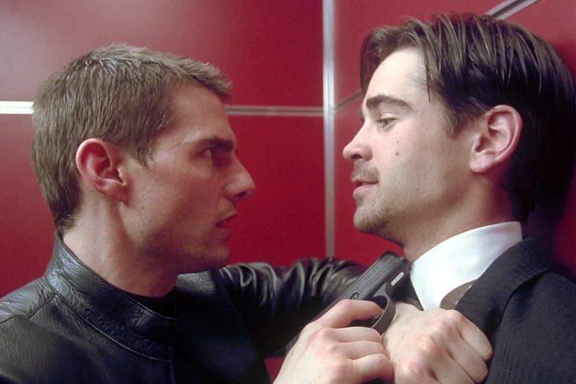 "Tom Cruise no estaba muy contento". Colin Farrell desvela que tuvieron que hacer 46 tomas después de aparecer borracho en el set de 'Minority Report'