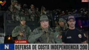 Activado el Ejercicio de Defensa Costa Independencia 200