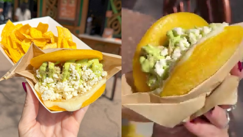La arepa venezolana conquista con su sabor el parque temático de Disney