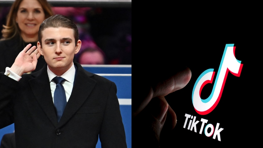 Proponen al hijo menor del presidente Donald Trump 'importante cargo' en el TikTok de EEUU