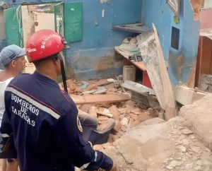 Colapso de viviendas dejaron lluvias en el país