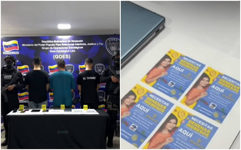 Detienen en Lara a tres hombres por manipular el mercado cambiario mediante criptomonedas