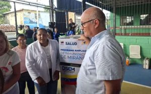 En Valles del Tuy refuerzan la inmunización con 240 nuevos vacunadores