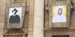 El Vaticano muestra las imágenes de José Gregorio Hernández y Carmen Rendiles en la Basílica de San Pedro