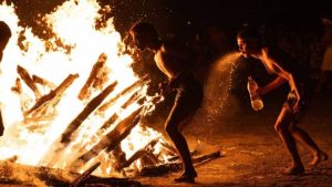 Las impactantes fotos del Baile en Candela en la Montaña de Sorte de Yaracuy