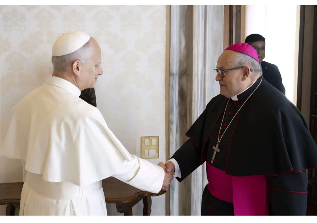 Papa León XIV recibió al obispo de la Diócesis de Guarenas