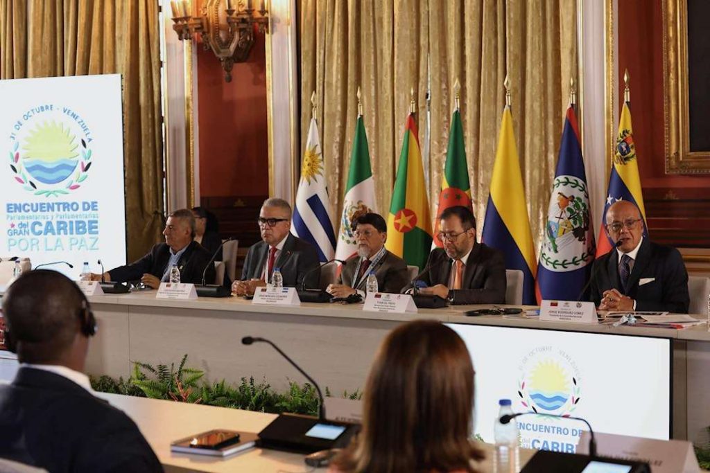 Parlamentarios del Caribe manifiestan su respaldo al pueblo venezolano