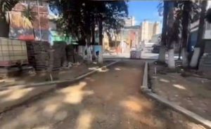 Rehabilitan plaza El Cristo de Los Magallanes