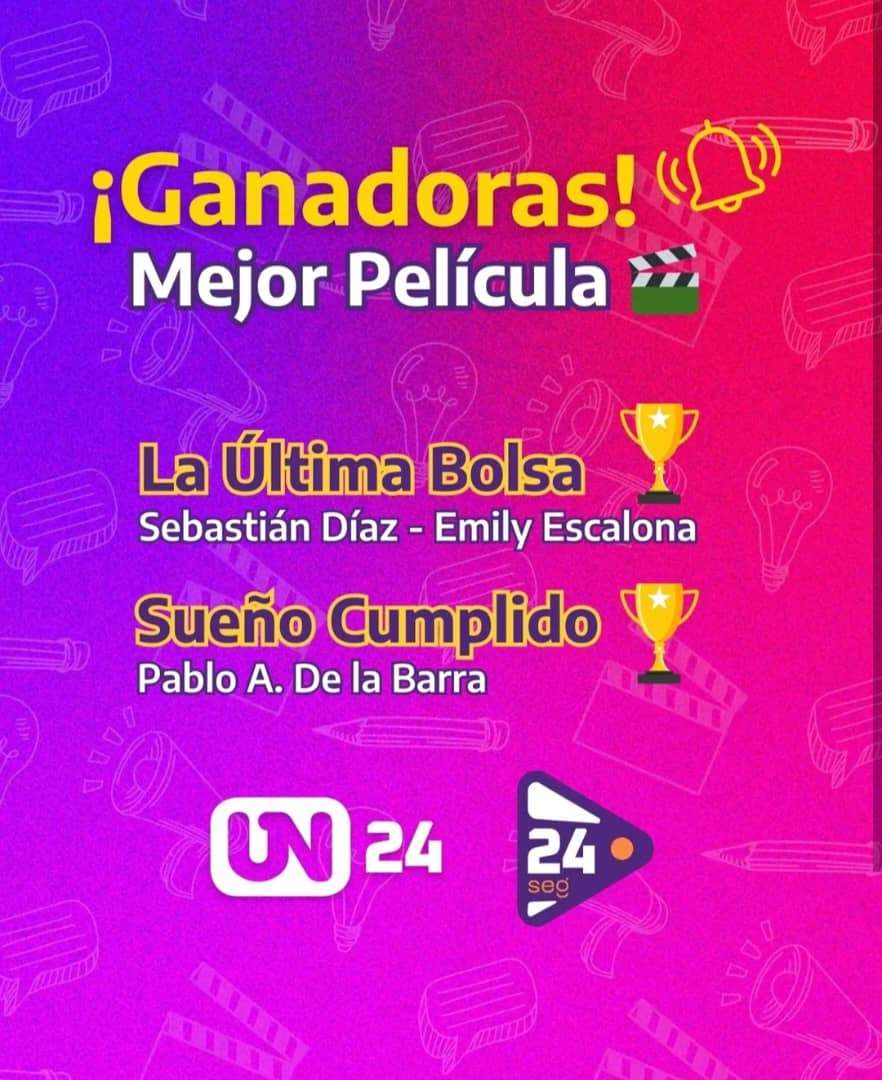 ÚN24 anunció ganadores de su concurso de cortos
