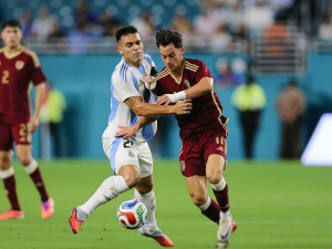 Venezuela cae ante la Albiceleste por la mínima diferencia