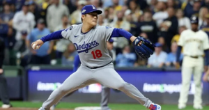 Yoshinobu Yamamoto lanzó juego completo en la victoria de los Dodgers ante Milwaukee