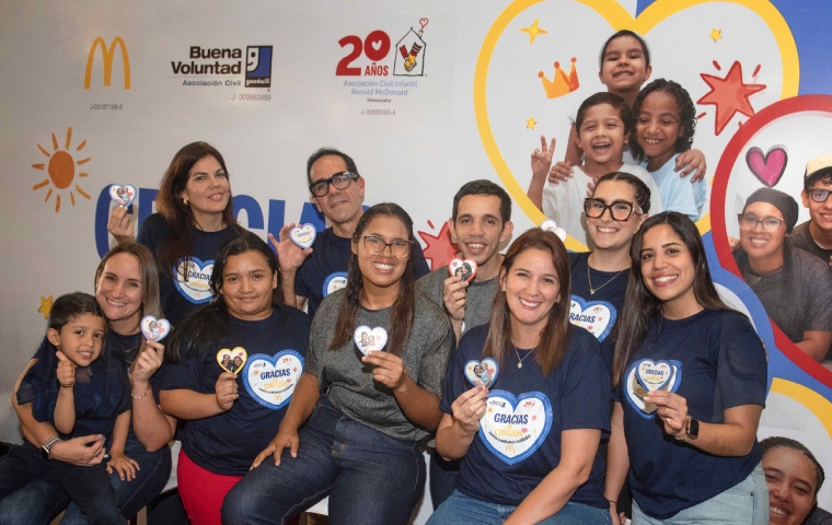 McDonald’s Venezuela impulsa su campaña solidaria “Gracias de Corazón” por octavo año consecutivo en apoyo a ONG nacionales