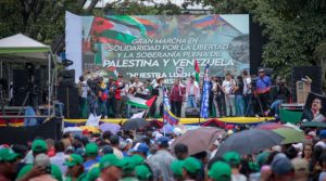 Venezolanos alzan la voz contra la ofensiva sionista en la Franja de Gaza