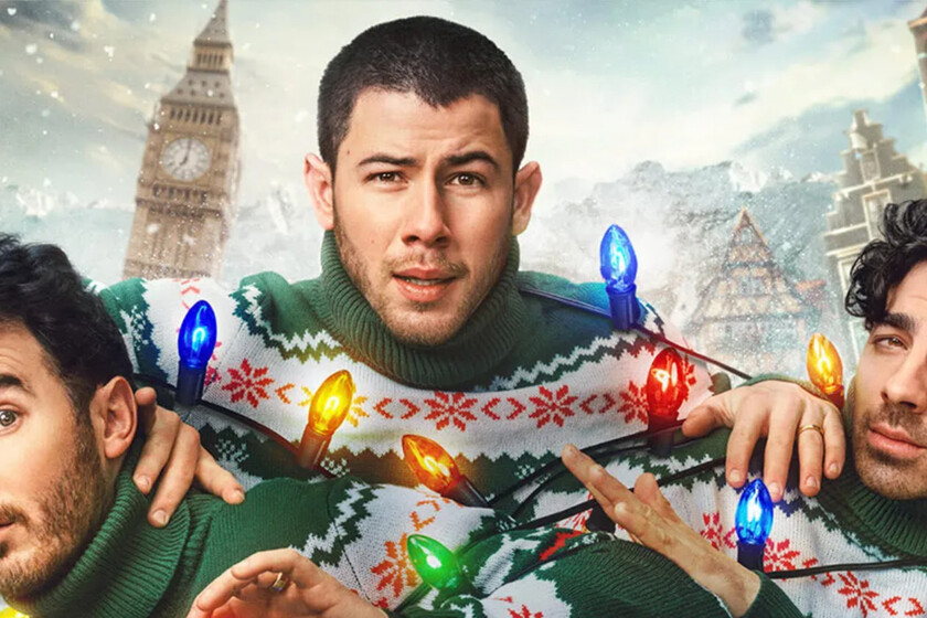 'Una Navidad muy Jonas Brothers' (2025), crítica | Es mucho mejor que la mayoría de películas navideñas, pero este gigantesco villancico pop acaba saliendo desafinado