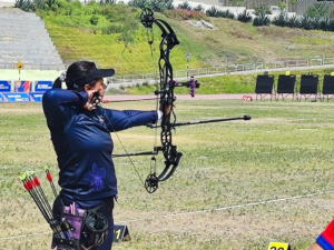 Arqueras van por oro en final de compuesto