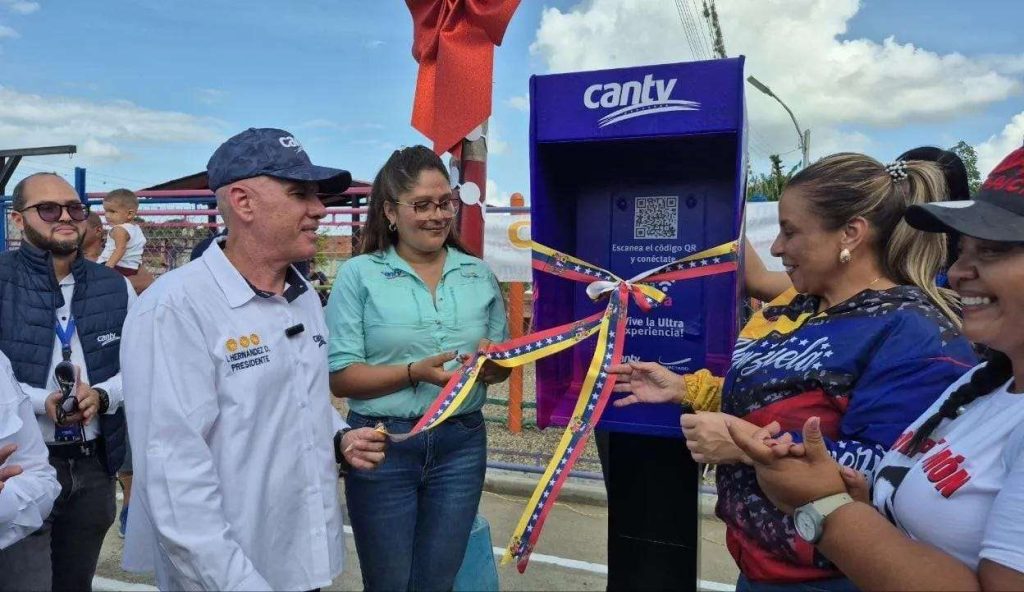 Cantv estrena en Miranda la primera Zona Aba Ultra en Ocumare del Tuy