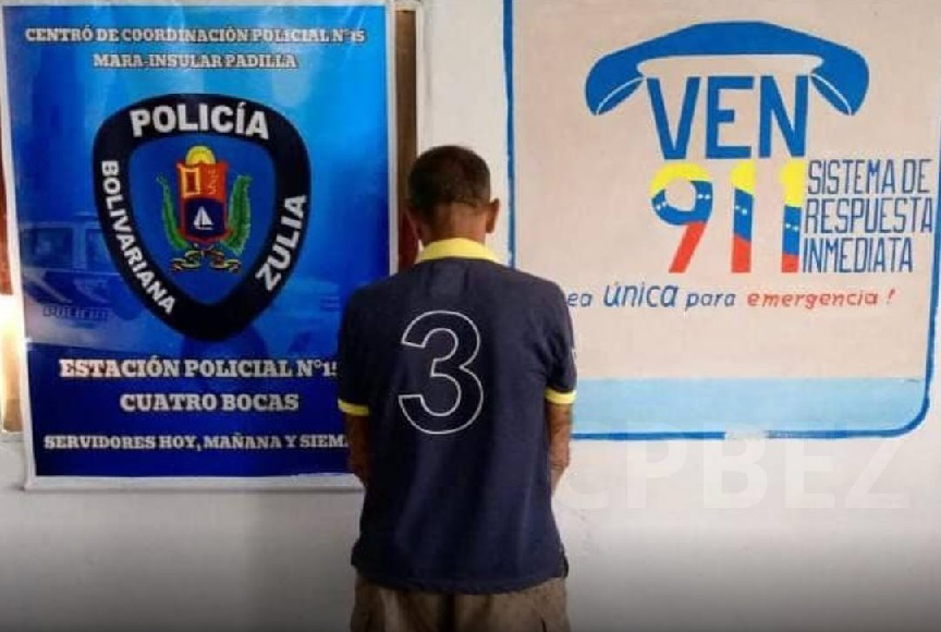 Capturan a este sujeto en Mara por acosar a tres menores a las afueras de escuelas