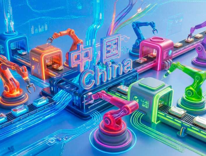 China planea desplegar una legión de robots industriales con IA