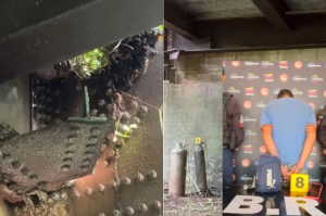 Arrestado por cortar bases del puente entre Caracas y La Guaira